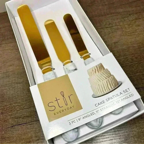 Stir Everyday | Three Piece Cake Spatula Set - Picture 2 of 2